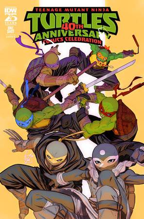 TMNT 40TH ANNIVERSARY CELEBRATION #1 CVR E FEDERICI (Backorder, Allow 2-3 Weeks)