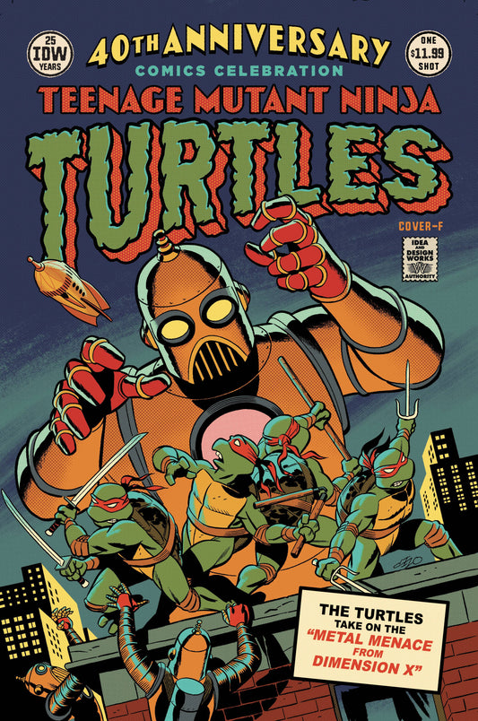 TMNT 40TH ANNIVERSARY CELEBRATION #1 CVR F CHO (Backorder, Allow 3-4 Weeks)