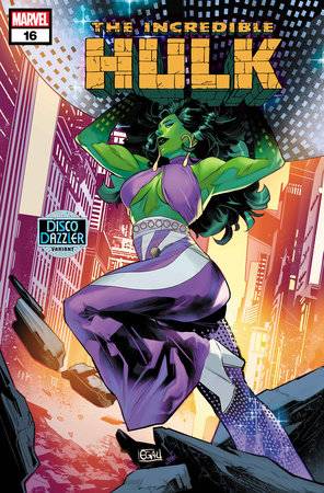 INCREDIBLE HULK #16 EDWIN GALMON DISCO DAZZLER VAR (Backorder, Allow 4-5 Weeks) - Comicbookeroo