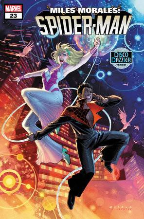 MILES MORALES SPIDER-MAN #23 KAREN DARBOE DISCO DAZZLER VAR (Backorder, Allow 4-5 Weeks) - Comicbookeroo