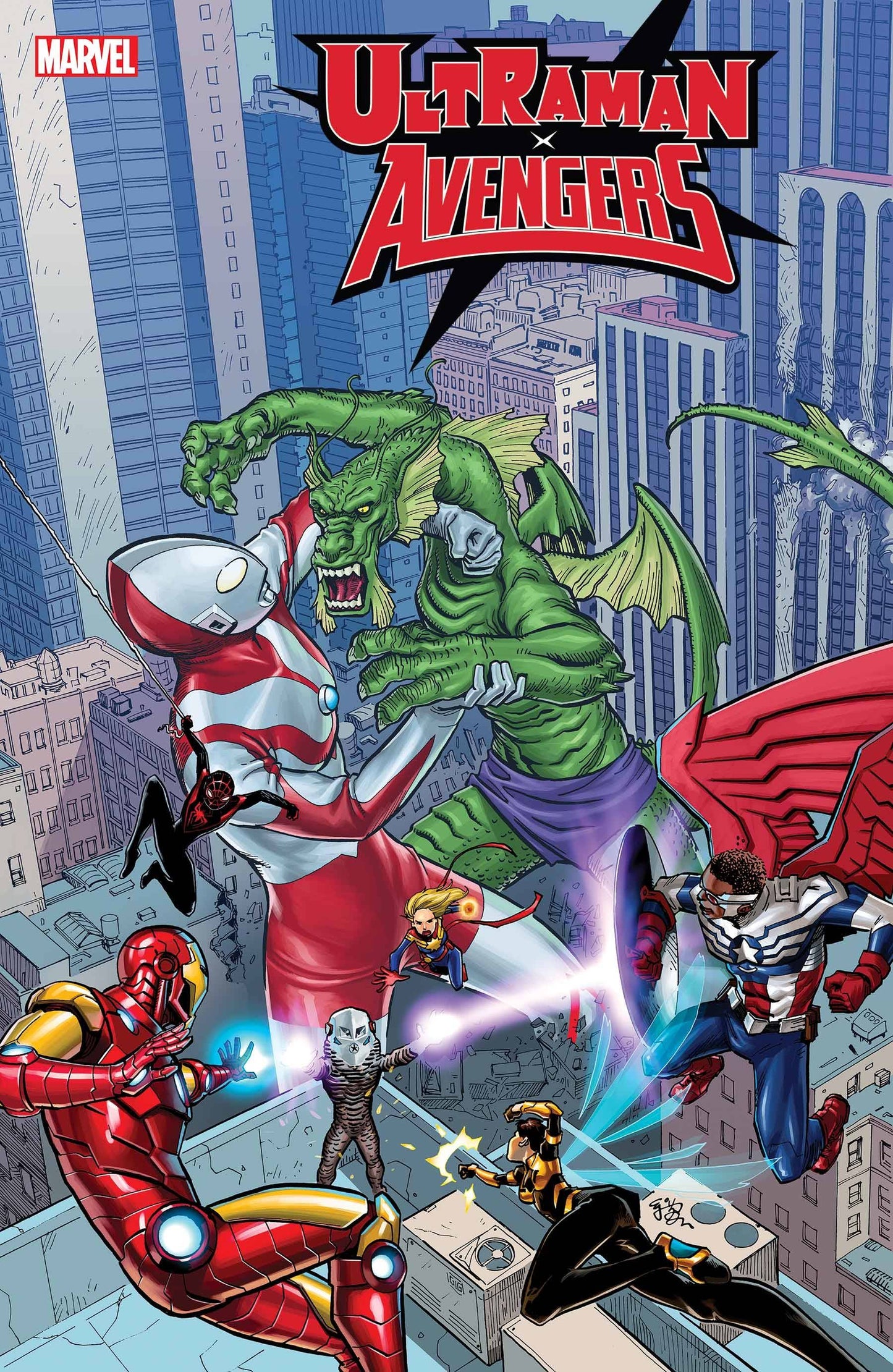 ULTRAMAN X THE AVENGERS #1 (OF 4) EJ SU VAR (Backorder, Allow 3-4 Weeks)