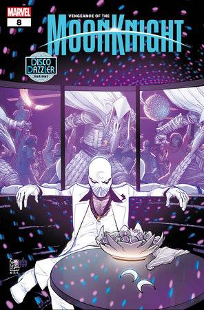 VENGEANCE OF THE MOON KNIGHT #8 CAMUNCOLI DISCO DAZZLER VAR (Backorder, Allow 3-4 Weeks)