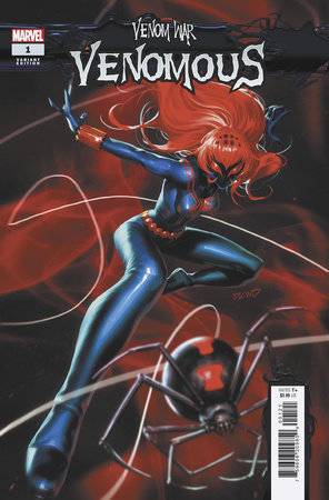 VENOM WAR VENOMOUS #1 (OF 3) DERRICK CHEW BLACK WIDOW VAR (Backorder, Allow 3-4 Weeks)