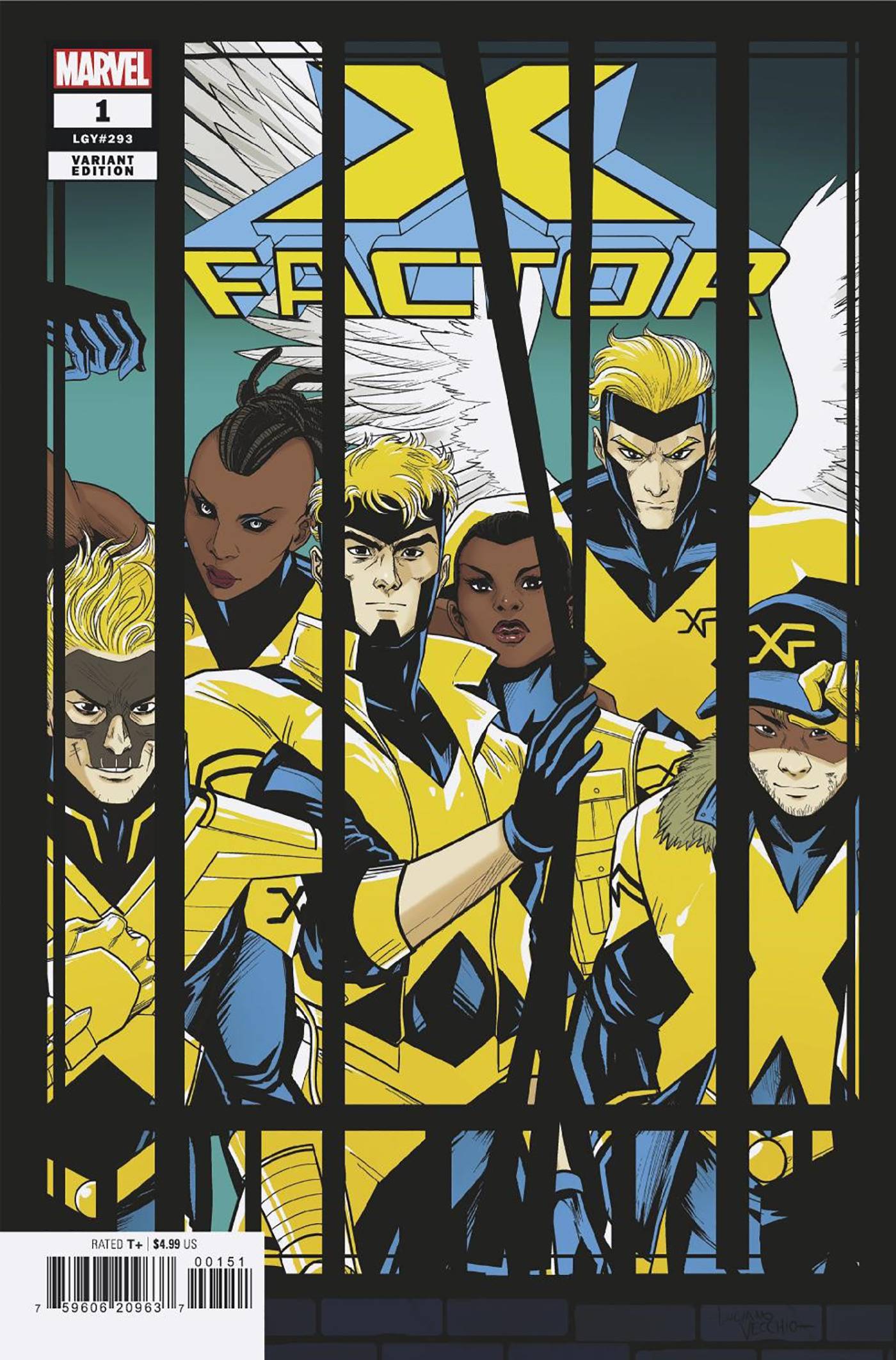 X-FACTOR #1 LUCIANO VECCHIO WINDOWSHADES VAR (Backorder, Allow 4-5 Weeks) - Comicbookeroo