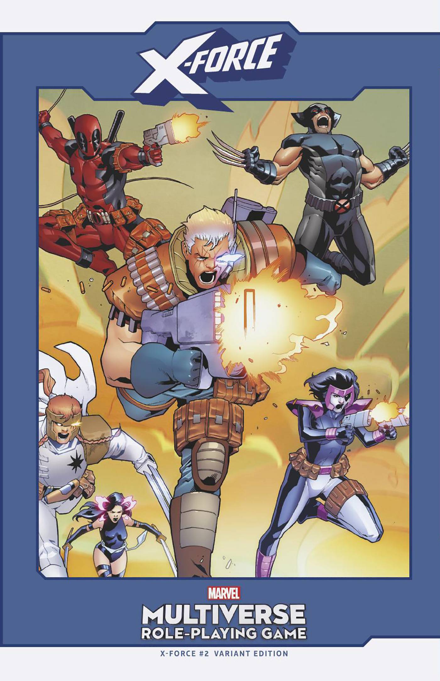 X-FORCE #2 RUAIRI COLEMAN MARVEL MULTIVERSE RPG VAR (Backorder, Allow 4-5 Weeks) - Comicbookeroo