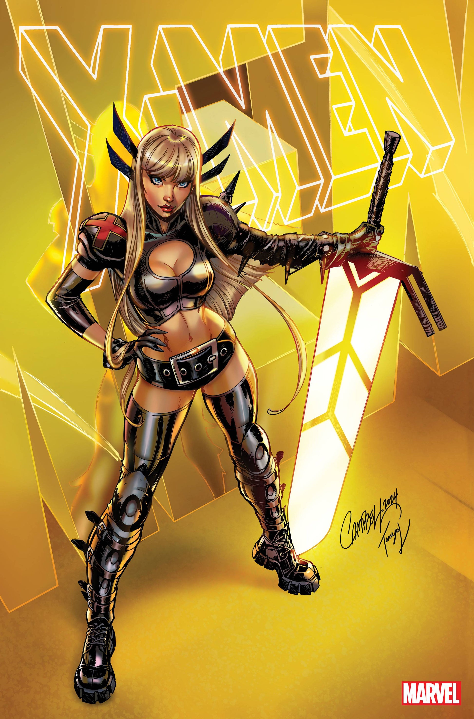 X-MEN #2 J SCOTT CAMPBELL MAGIK VAR - Comicbookeroo