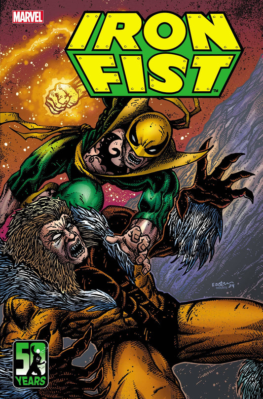 IRON FIST 50TH ANN SPECIAL #1 KEVIN EASTMAN VAR (Backorder, Allow 3-4 Weeks)