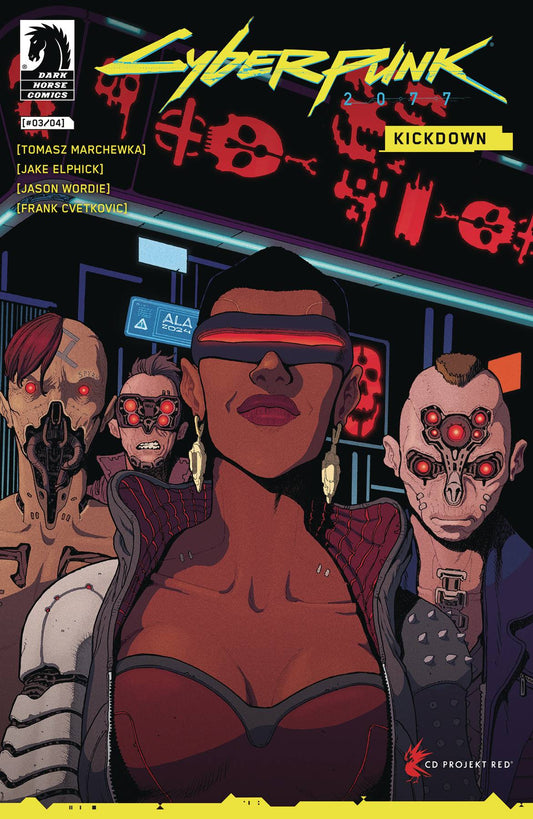 CYBERPUNK 2077 KICKDOWN #3 CVR C ARAUJO (Backorder, Allow 4-5 Weeks) - Comicbookeroo