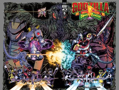 GODZILLA VS MMPR II #5 CVR B SANCHEZ (Backorder, Allow 4-5 Weeks) - Comicbookeroo