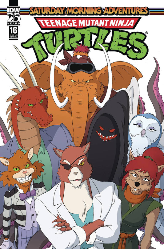 TMNT SATURDAY MORNING ADV 2023 #16 CVR A SCHOENING (Backorder, Allow 3-4 Weeks)