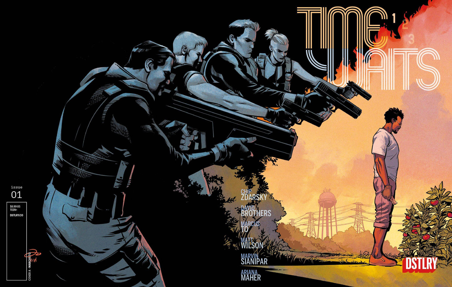 TIME WAITS #1 (OF 4) CVR A MARCUS TO (Backorder, Allow 4-5 Weeks) - Comicbookeroo