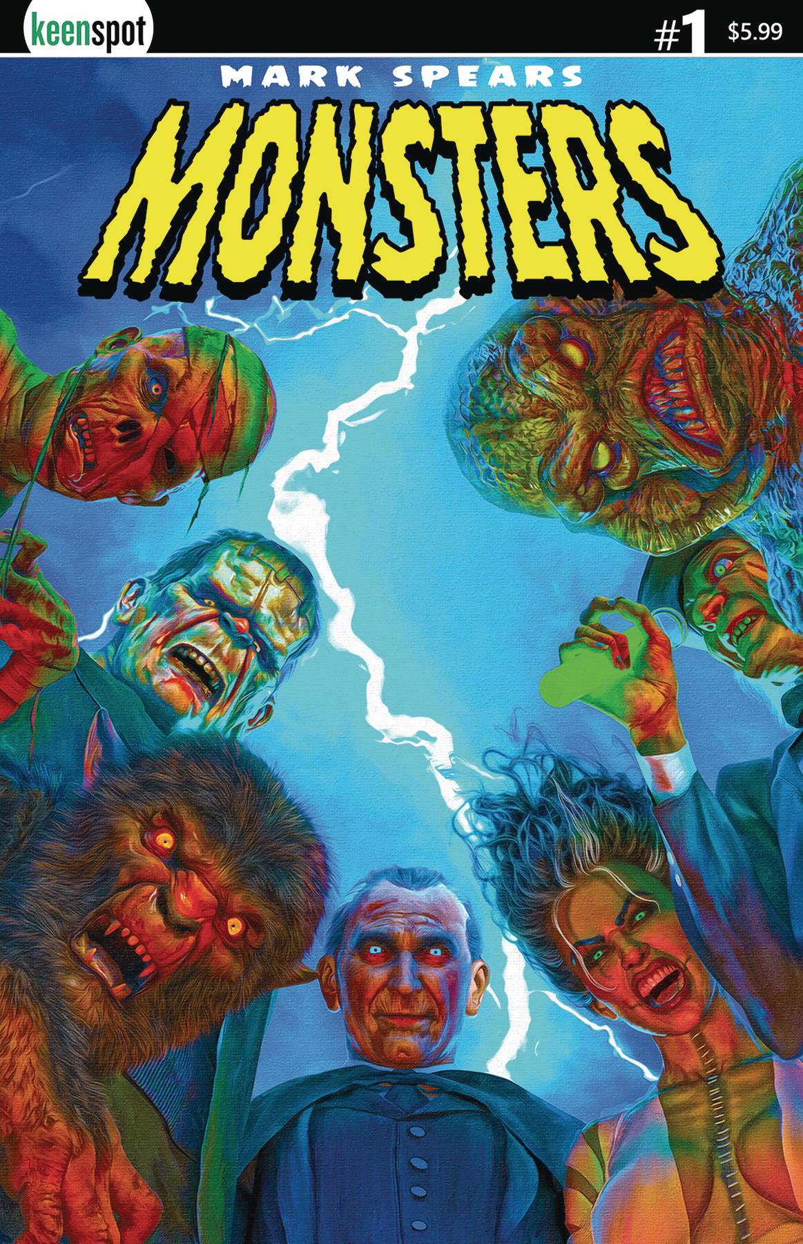 MARK SPEARS MONSTERS #1 CVR A LOOKING DOWN ON YOU