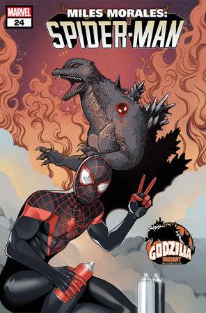 MILES MORALES SPIDER-MAN #24 ROMY JONES GODZILLA VAR (Backorder, Allow 4-5 Weeks) - Comicbookeroo