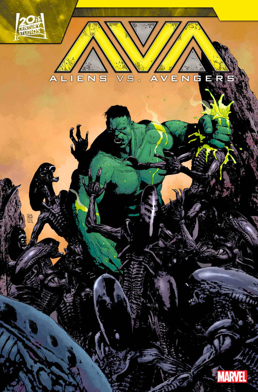 ALIENS VS AVENGERS #2 (OF 4) ANDREA SORRENTINO VAR (06 Nov Release)