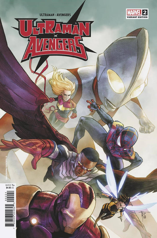 ULTRAMAN X THE AVENGERS #2 (OF 4) FRANCESCO MOBILI VAR (Backorder, Allow 4-5 Weeks)