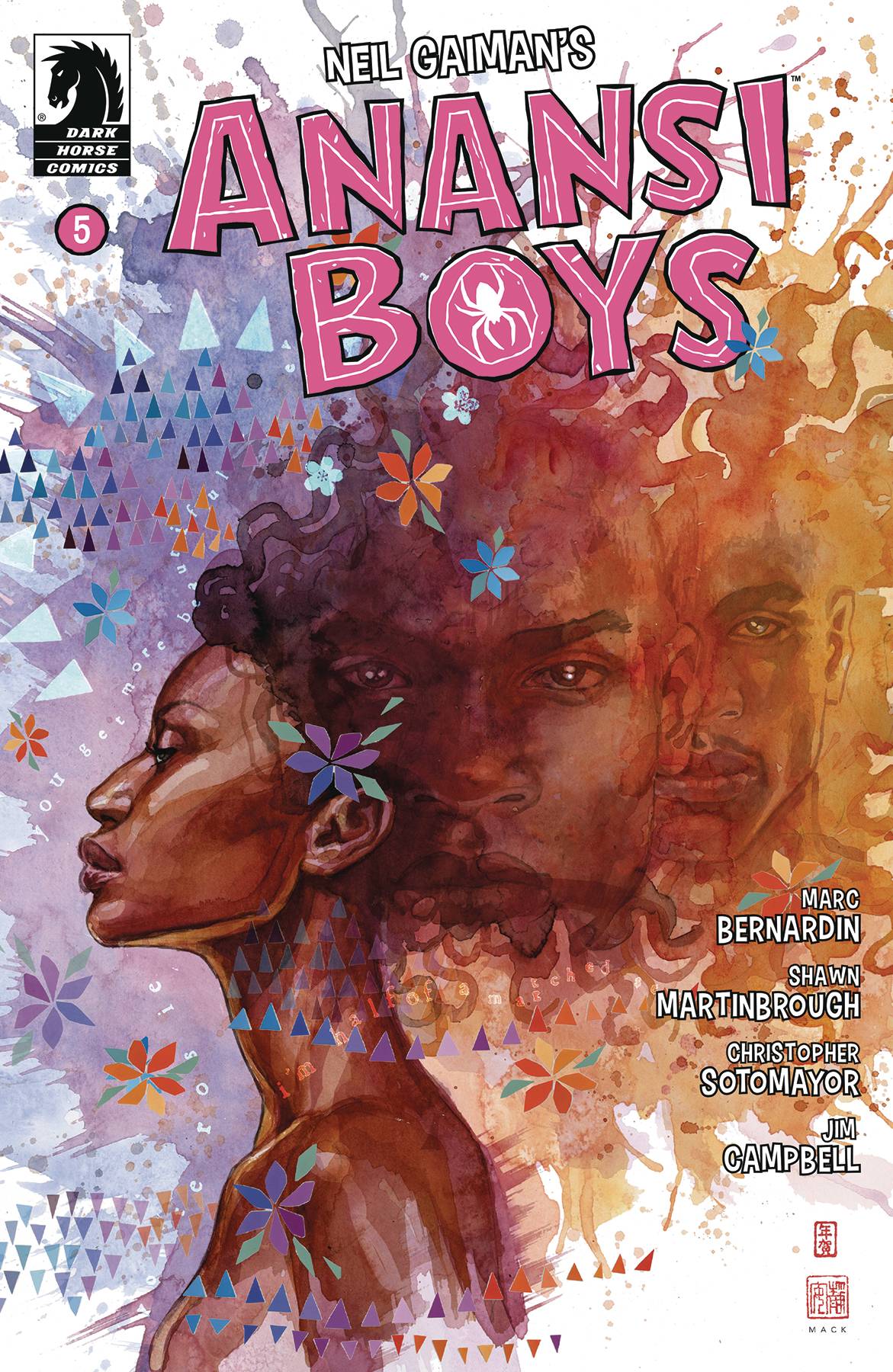 ANANSI BOYS I #5 CVR A MACK (30 Oct Release)