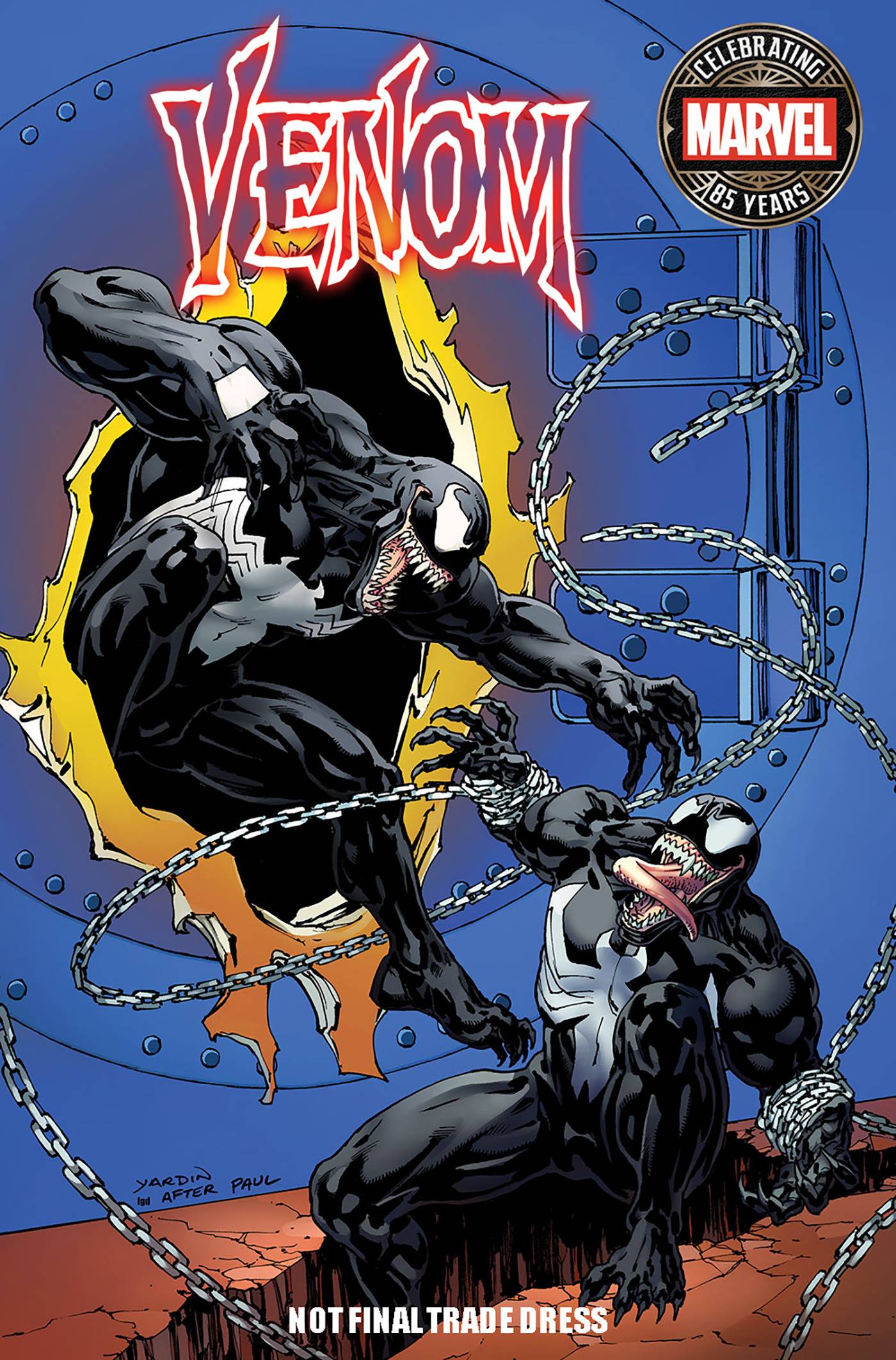 VENOM #36 DAVID YARDIN MARVEL 85TH ANNIVERSARY HOMAGE VAR (Backorder, Allow 3-4 Weeks)