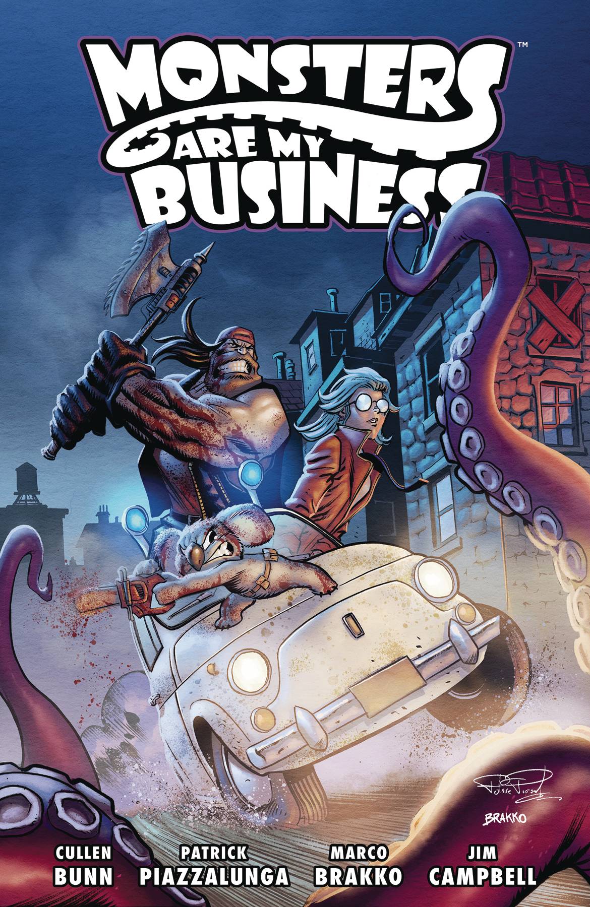 MONSTERS ARE MY BUSINESS TP - Comicbookeroo
