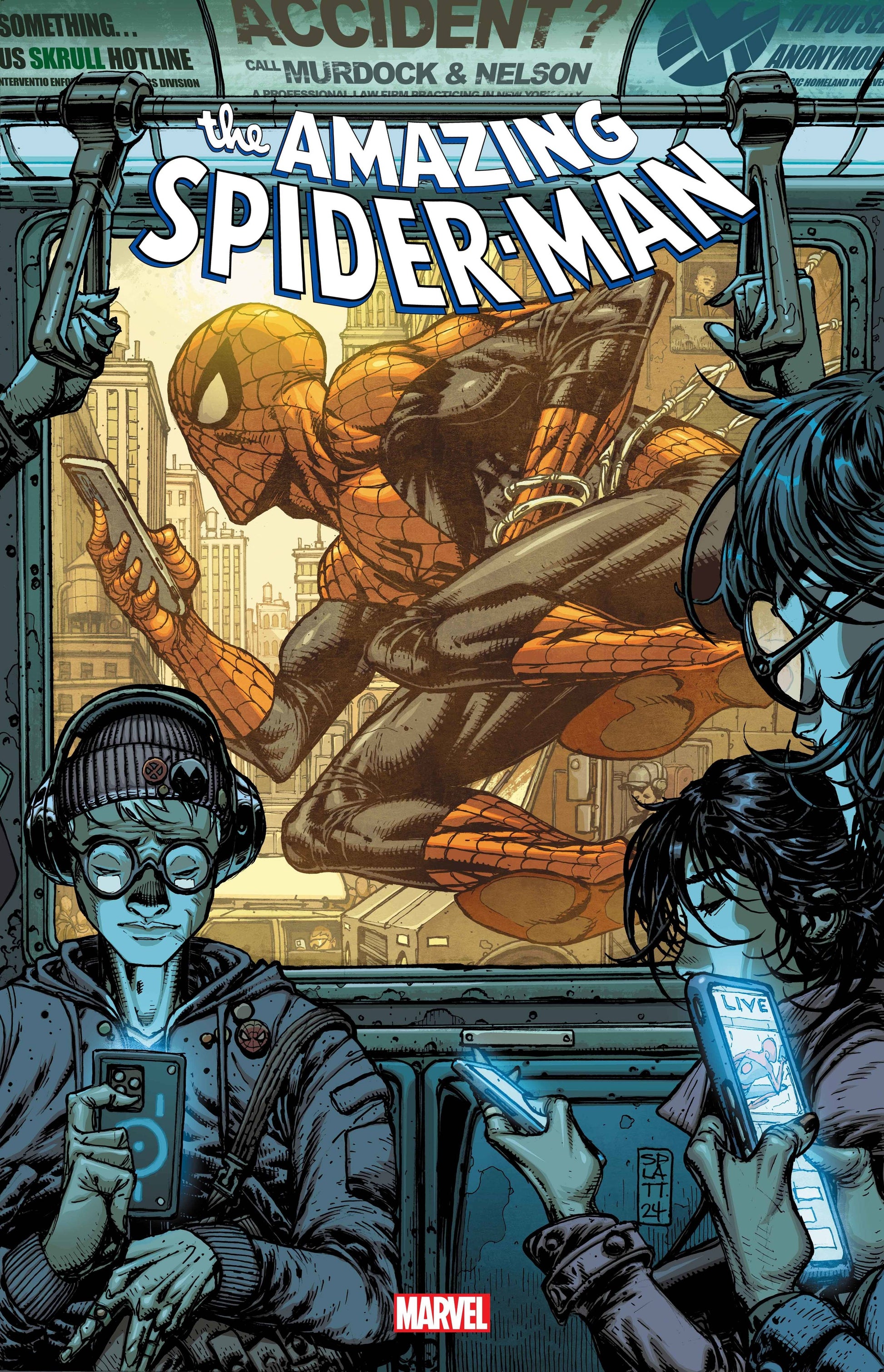 AMAZING SPIDER-MAN (2022) #60 STEPHEN PLATT VAR (Backorder, Allow 4-5 Weeks) - Comicbookeroo