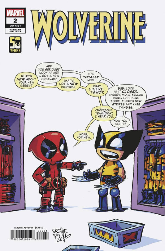 WOLVERINE #2 SKOTTIE YOUNG VAR (Backorder, Allow 4-5 Weeks)