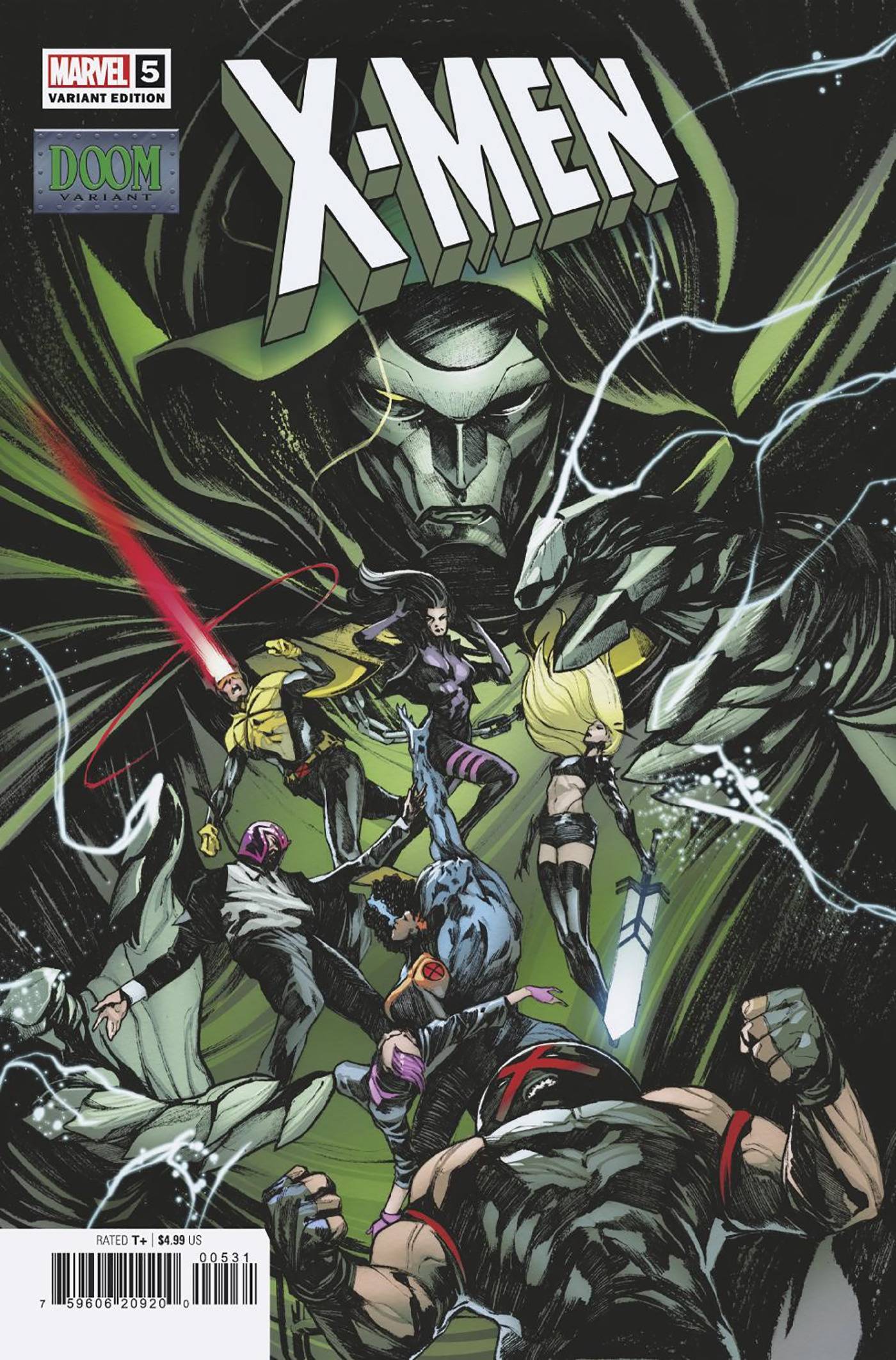 X-MEN #5 ALESSANDRO CAPPUCCIO DOOM VAR (Backorder, Allow 4-5 Weeks) - Comicbookeroo