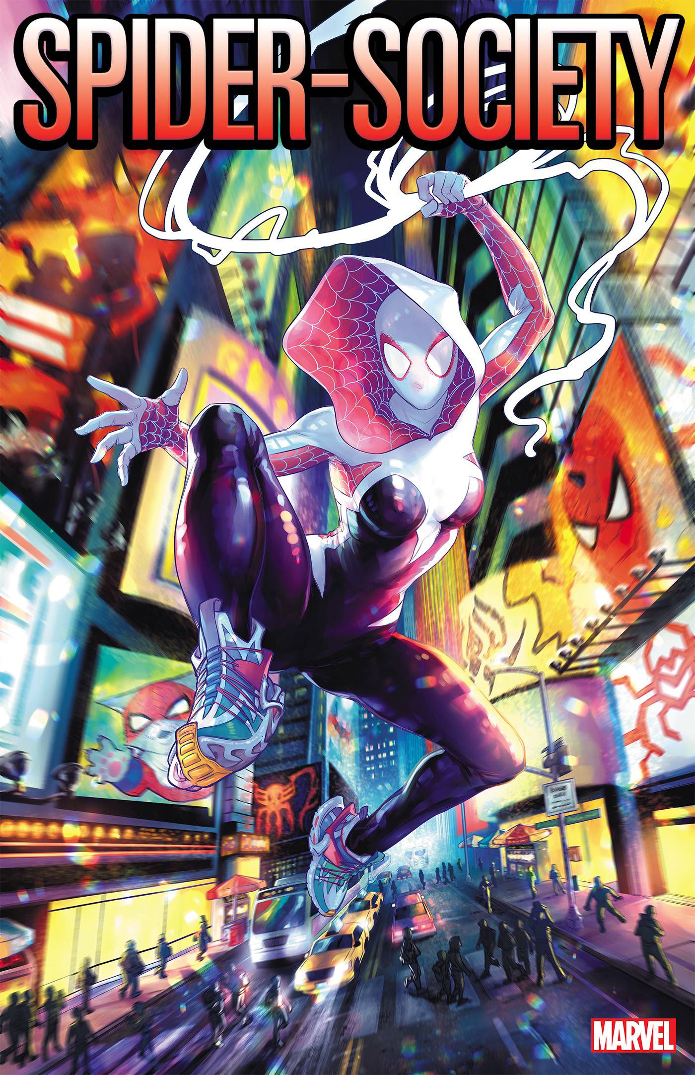 SPIDER-SOCIETY #3 (OF 4) MEGHAN HETRICK SPIDER-GWEN VAR (Backorder, Allow 4-5 Weeks) - Comicbookeroo