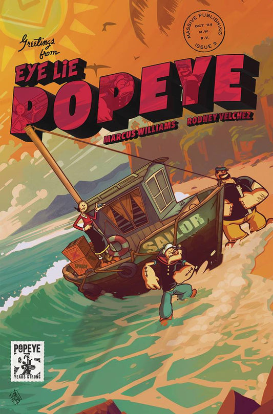 EYE LIE POPEYE #3 (OF 5) CVR B TOMASELLI (13 Nov Release)