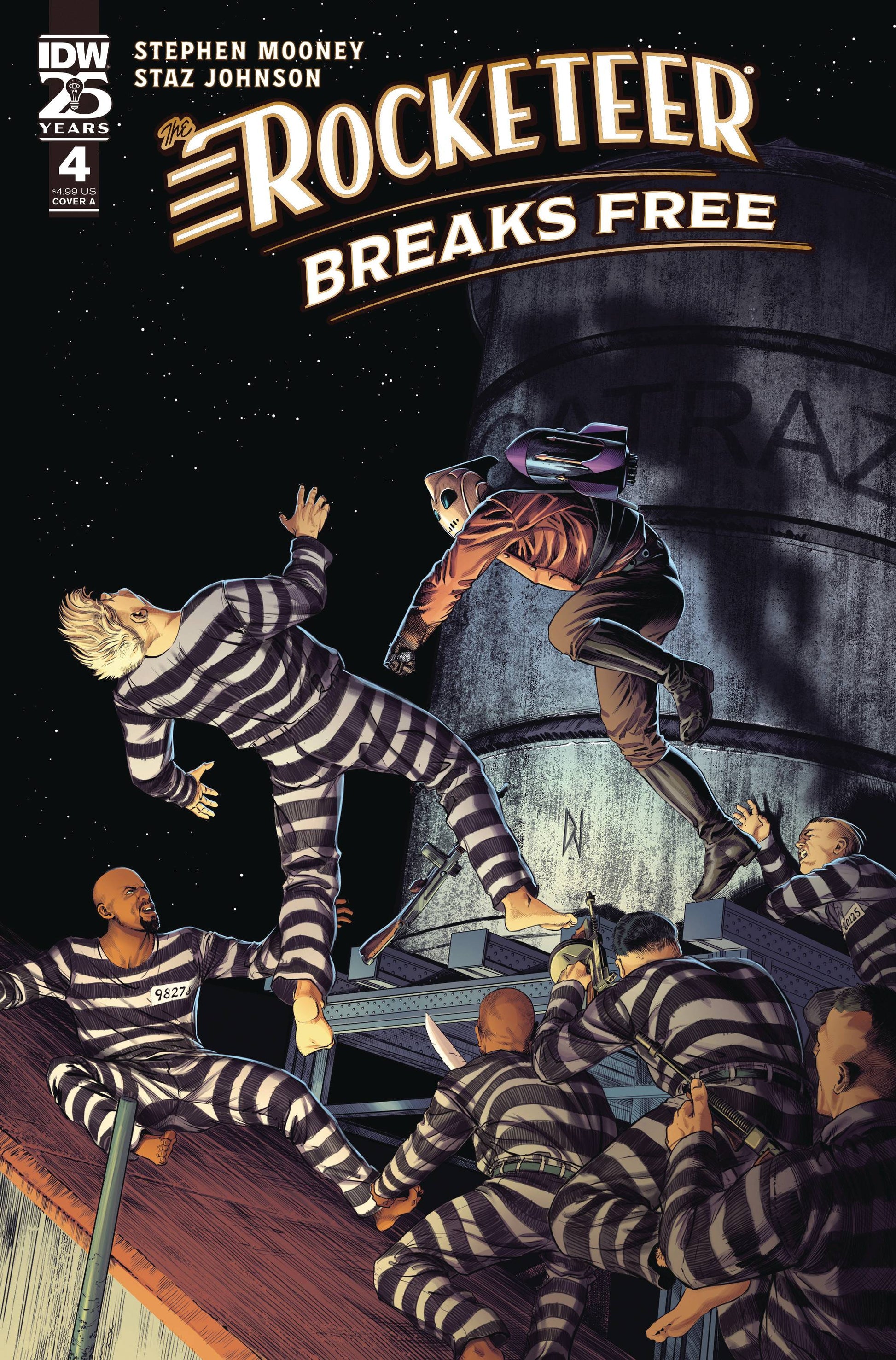 ROCKETEER BREAKS FREE #4 CVR A WHEATLEY (Backorder, Allow 4-5 Weeks) - Comicbookeroo