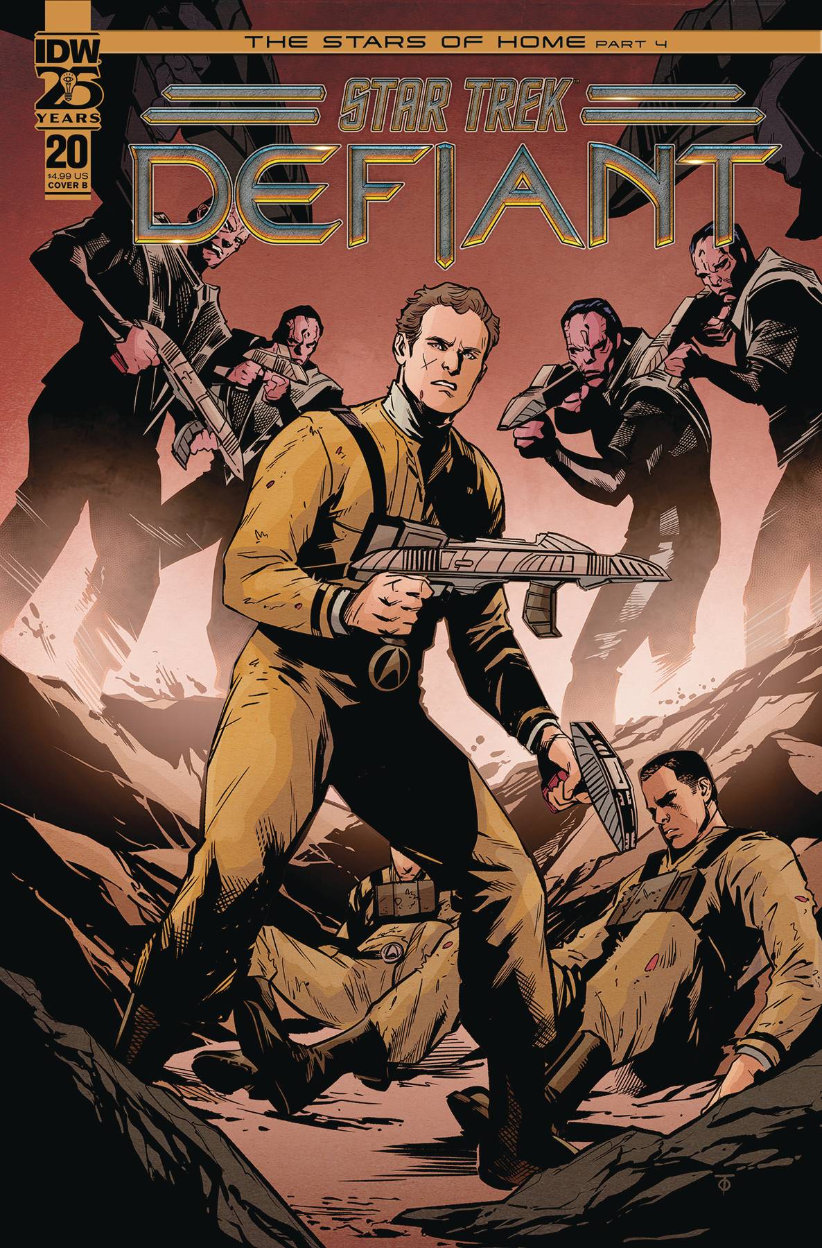 STAR TREK DEFIANT #20 CVR B TO (Backorder, Allow 4-5 Weeks) - Comicbookeroo