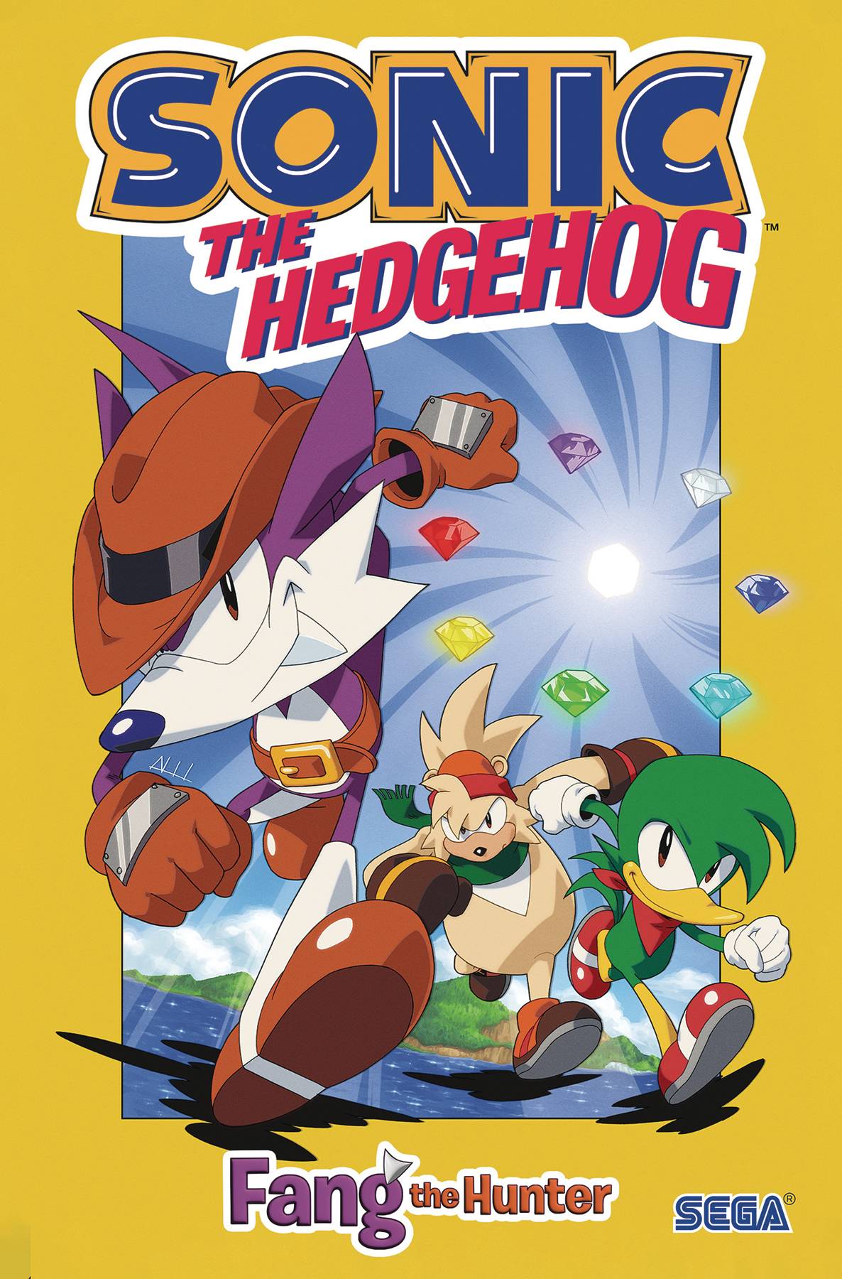 SONIC THE HEDGEHOG FANG THE HUNTER TP (20 Nov Release) - Comicbookeroo