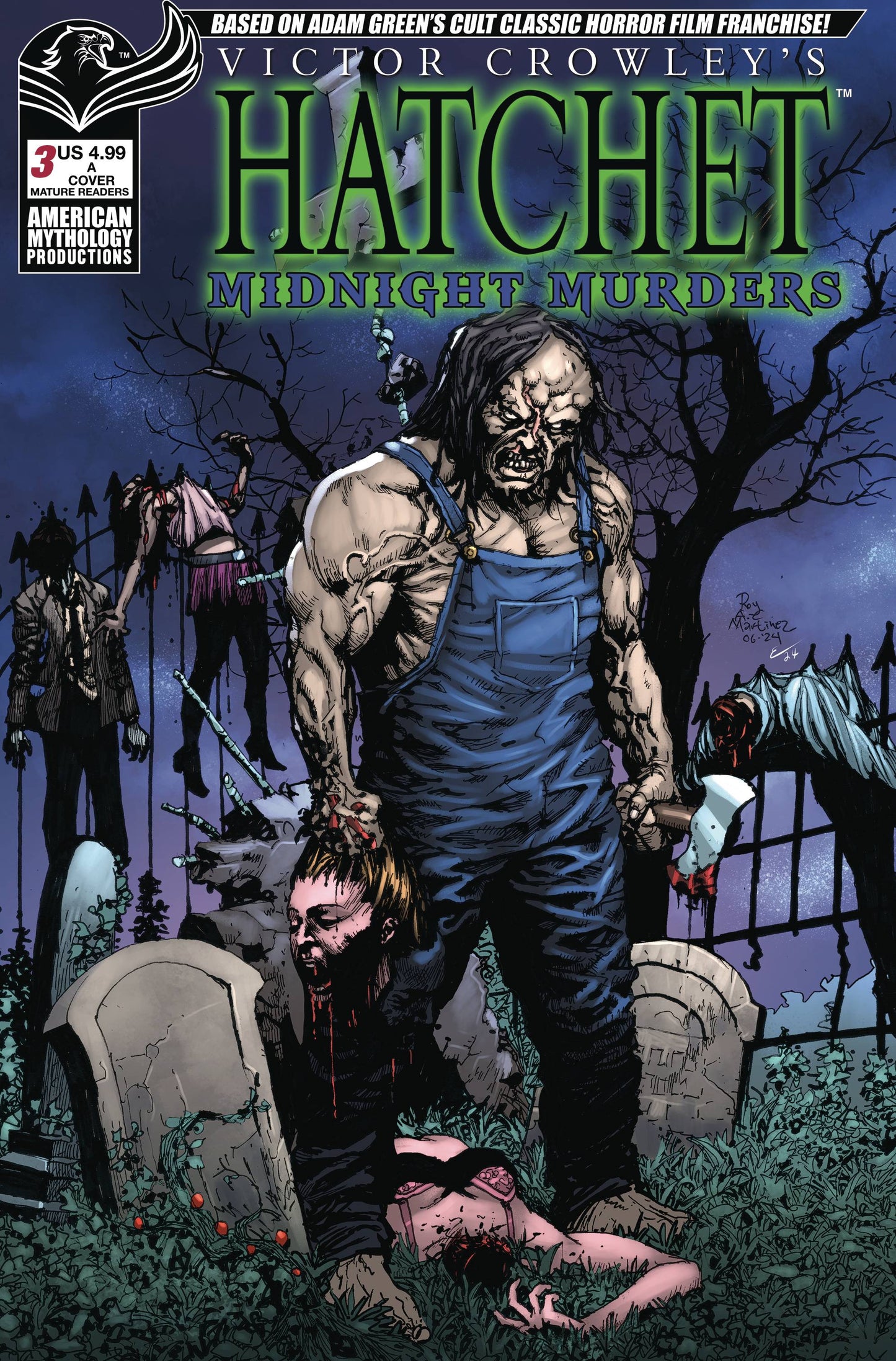 HATCHET MIDNIGHT MURDERS #3 CVR A MARTINEZ (29 Jan Release)