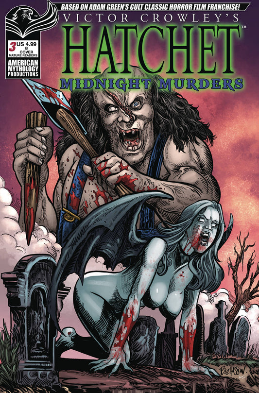 HATCHET MIDNIGHT MURDERS #3 CVR B HASSON (29 Jan Release)