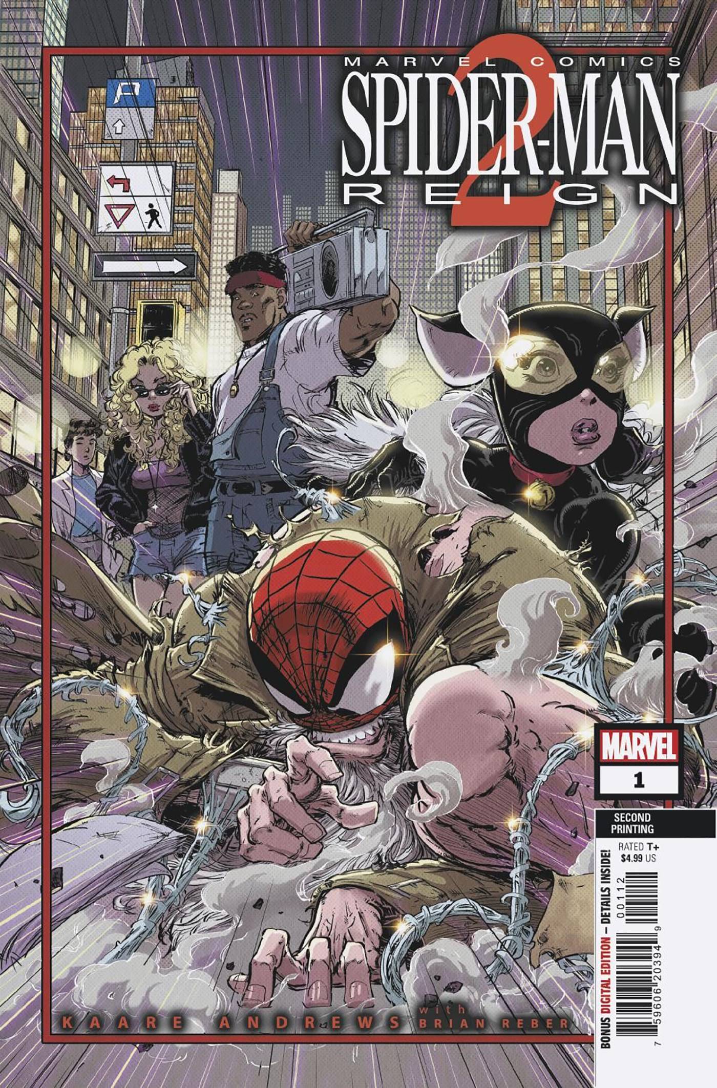 SPIDER-MAN REIGN 2 #1 (OF 5) 2ND PTG KAARE ANDREWS VAR (Backorder, Allow 3-4 Weeks)