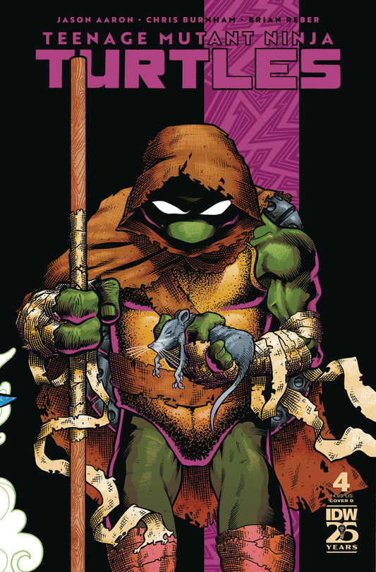 TEENAGE MUTANT NINJA TURTLES 2024 #4 CVR D GONZO (Backorder, Allow 4-5 Weeks) - Comicbookeroo