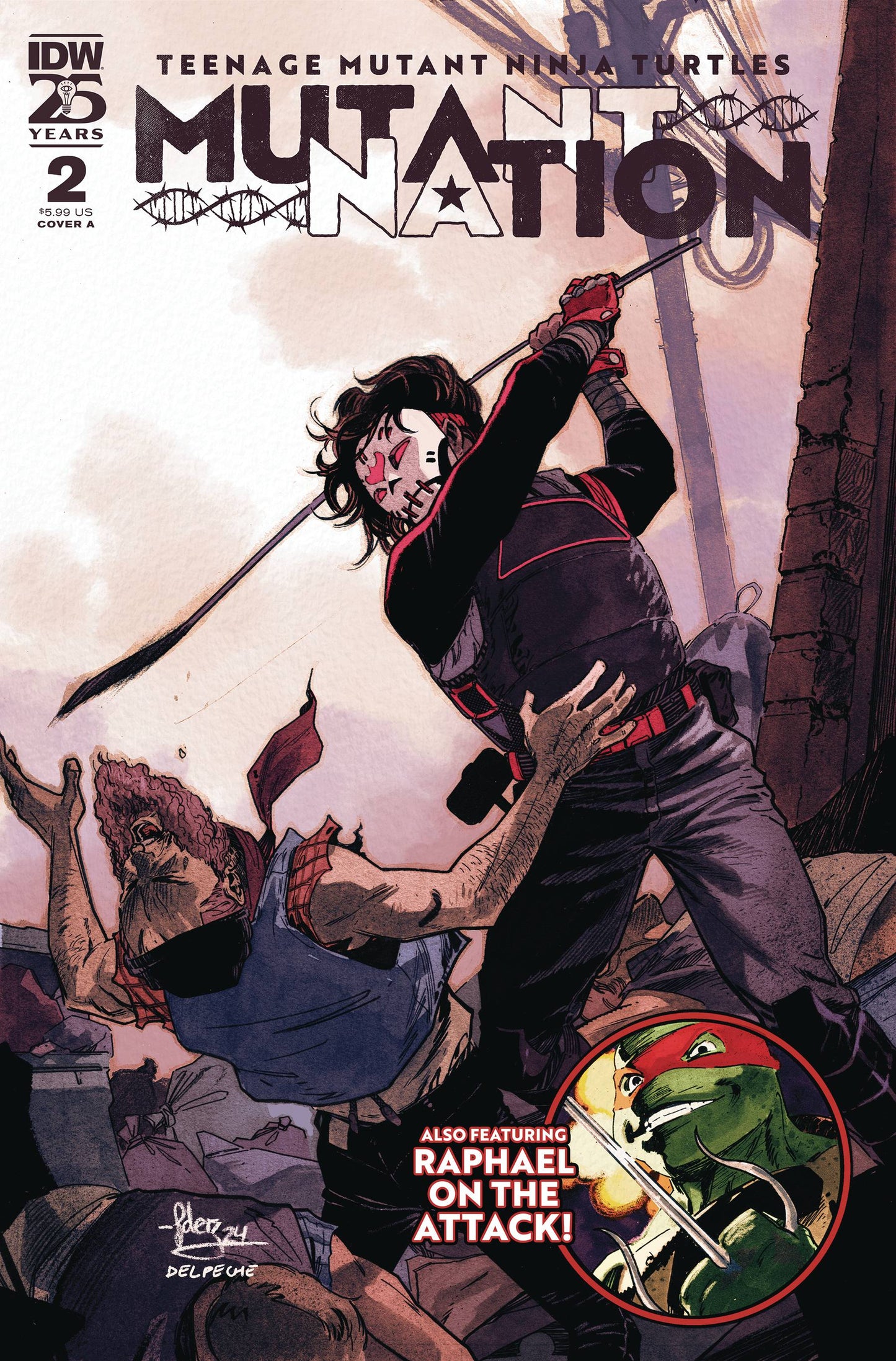 TMNT MUTANT NATION #2 CVR A FERNANDEZ (13 Nov Release)