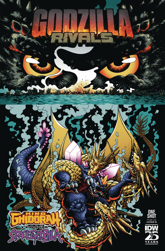 GODZILLA RIVALS KING GHIDORAH VS SPACEGODZILLA #1 CVR B (20 Nov Release) - Comicbookeroo
