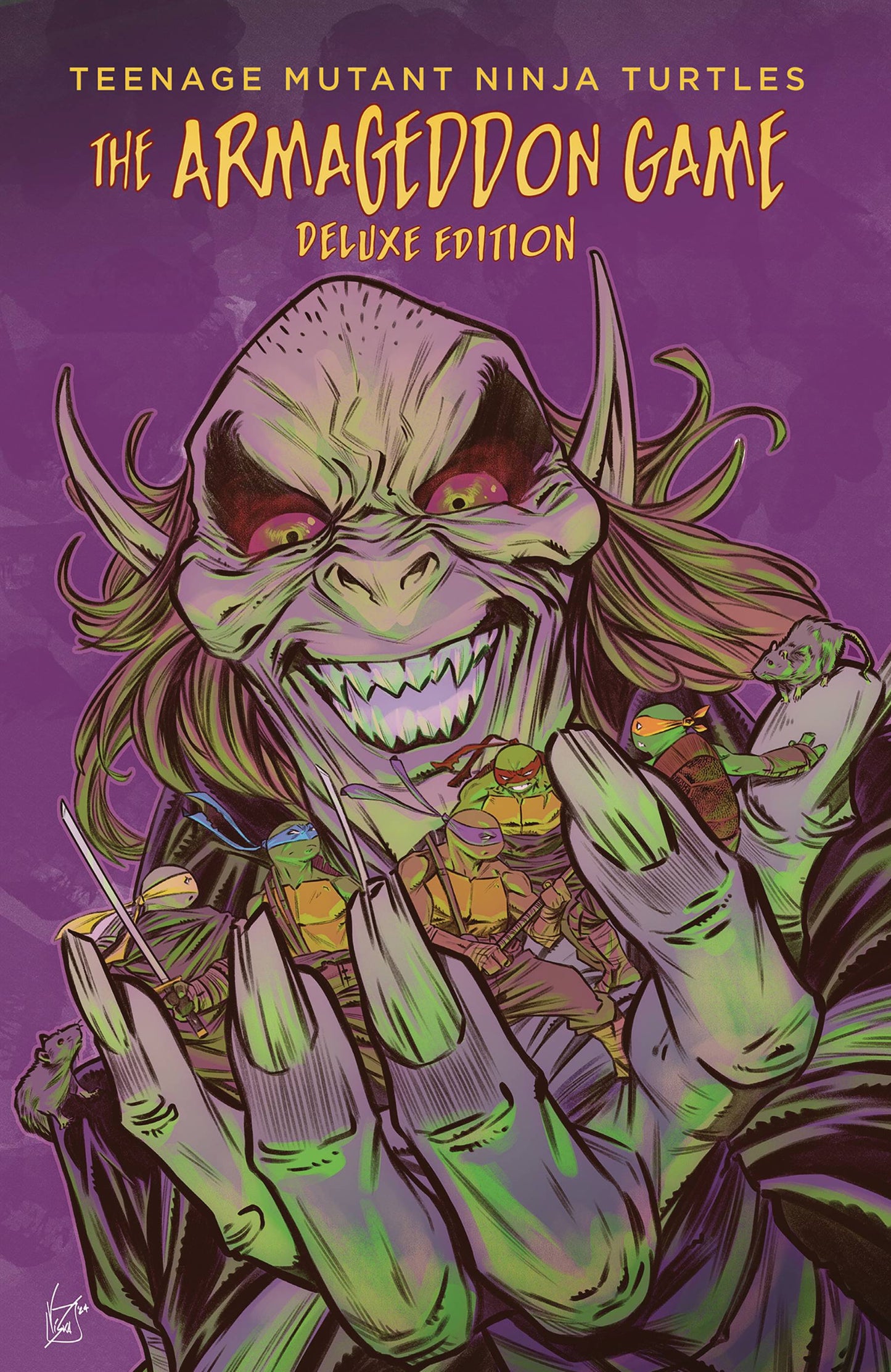 TMNT ARMAGEDDON GAME DLX ED HC - Comicbookeroo