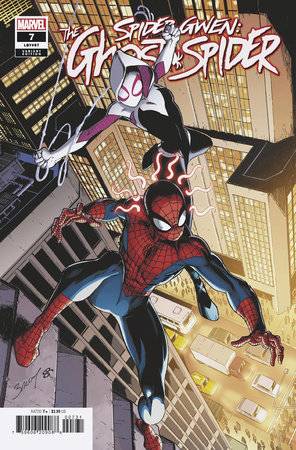 SPIDER-GWEN THE GHOST-SPIDER #7 MARK BAGLEY VAR (Backorder, Allow 4-5 Weeks) - Comicbookeroo