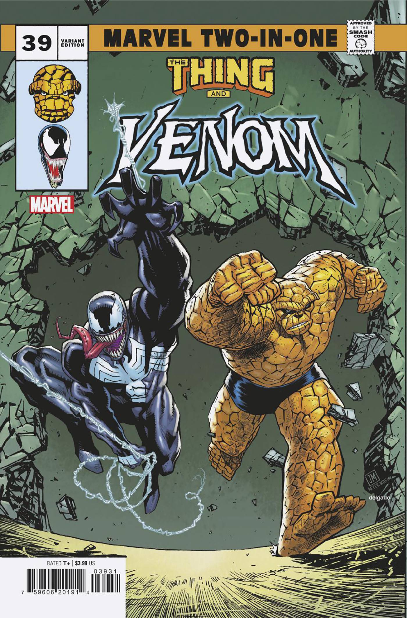 VENOM #39 JUSTIN MASON MARVEL TWO IN ONE VAR (Backorder, Allow 4-5 Weeks) - Comicbookeroo