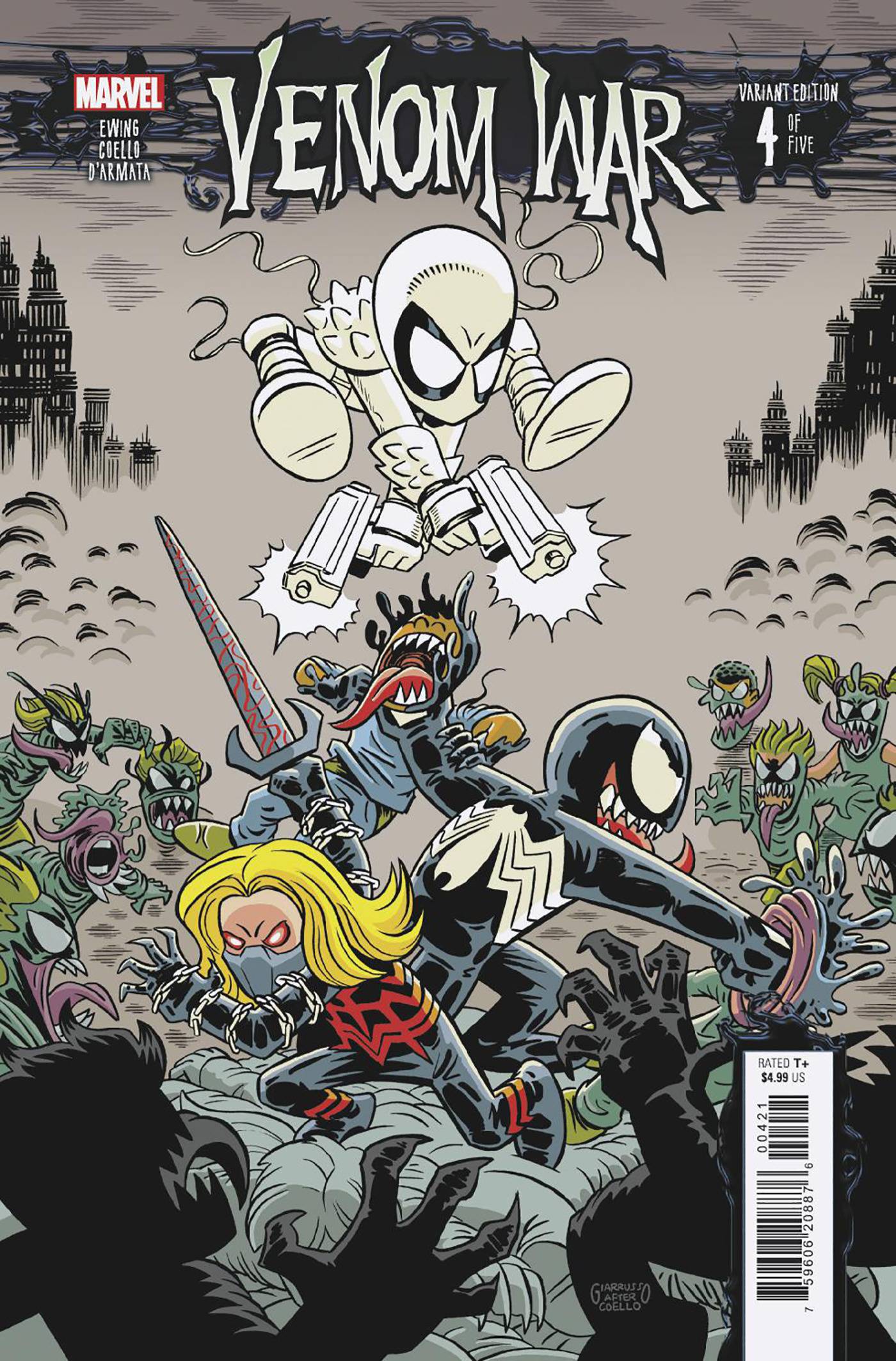 VENOM WAR #4 (OF 5) CHRIS GIARRUSSO VAR (Backorder, Allow 4-5 Weeks) - Comicbookeroo