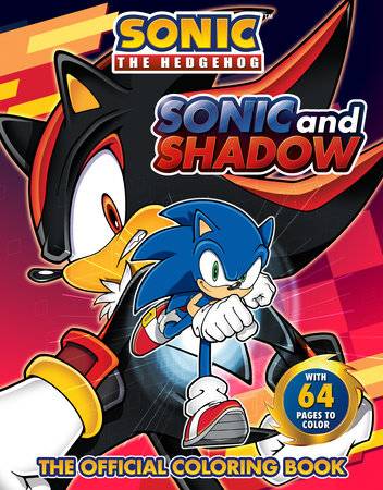 SONIC & SHADOW OFFICIAL COLORING BOOK SC (18 Dec Release)