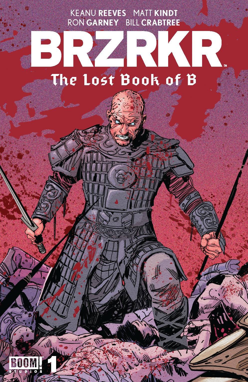 BRZRKR THE LOST BOOK OF B #1 2ND PTG GARNEY (MR) (Backorder, Allow 4-5 Weeks) - Comicbookeroo