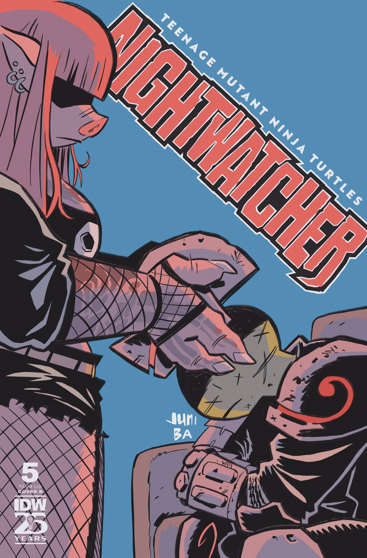 TEENAGE MUTANT NINJA TURTLES NIGHTWATCHER #5 CVR B BA (08 Jan Release)