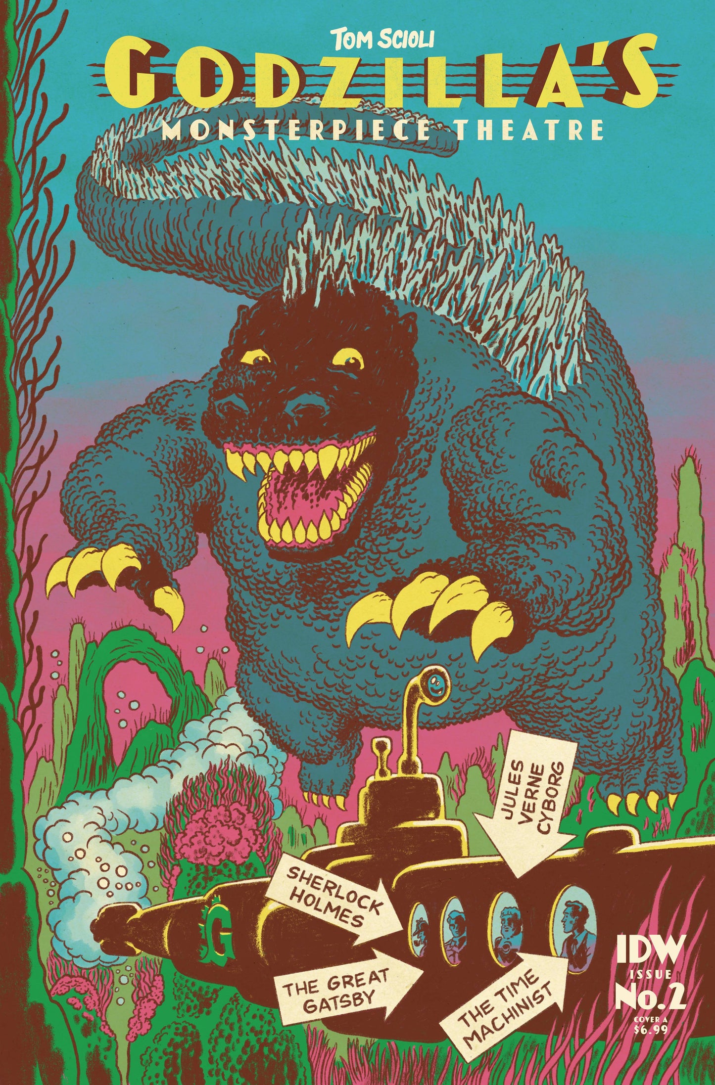 GODZILLA MONSTERPIECE THEATRE #2 CVR A SCIOLI - Comicbookeroo