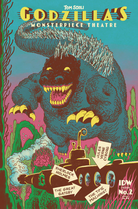 GODZILLA MONSTERPIECE THEATRE #2 CVR A SCIOLI - Comicbookeroo