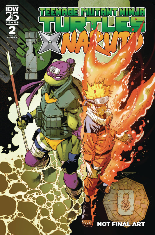 TEENAGE MUTANT NINJA TURTLES X NARUTO #2 CVR A JIMENEZ (15 Jan Release)