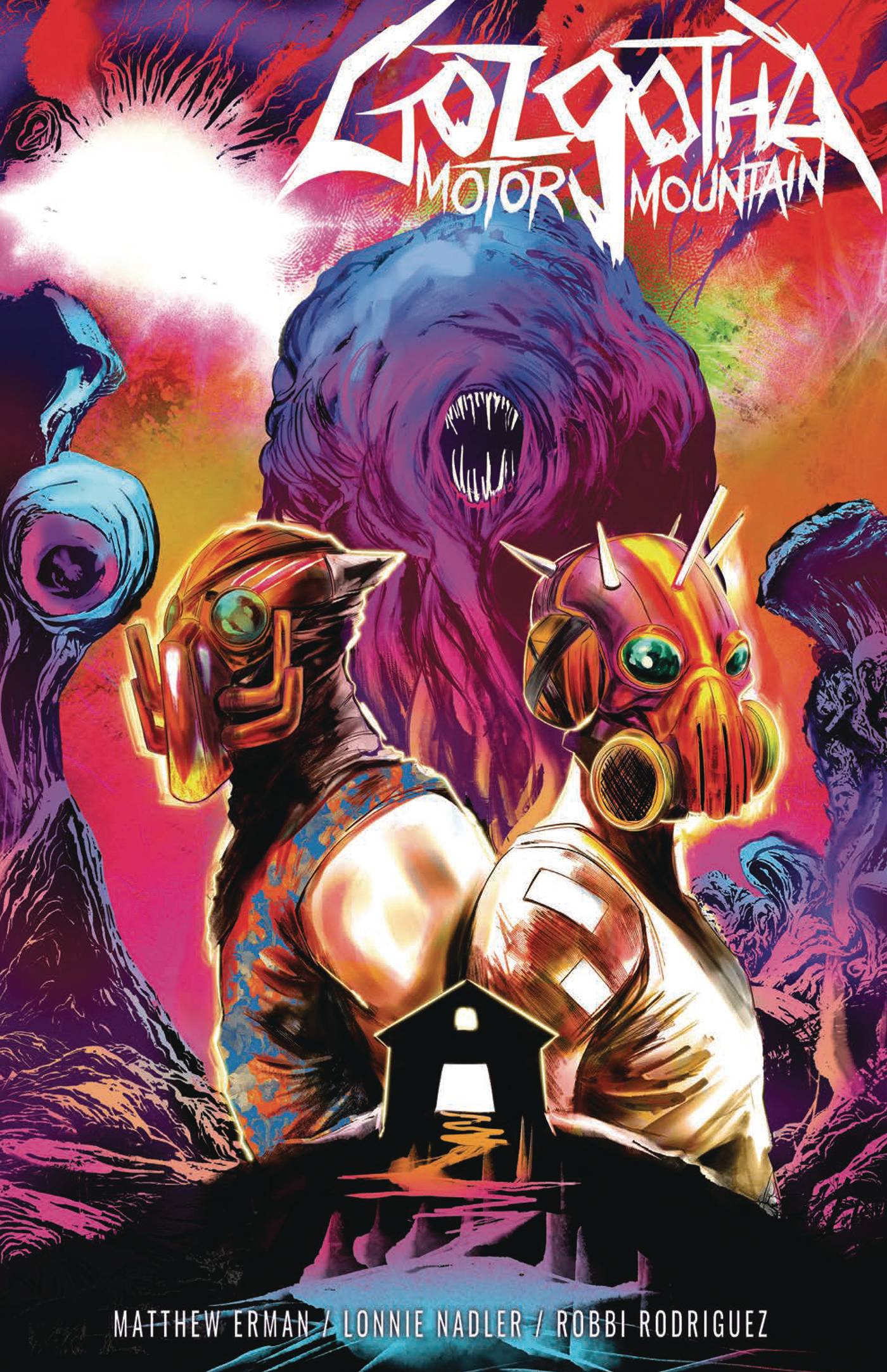GOLGOTHA MOTOR MOUNTAIN GN (MR) (11 Dec Release) - Comicbookeroo