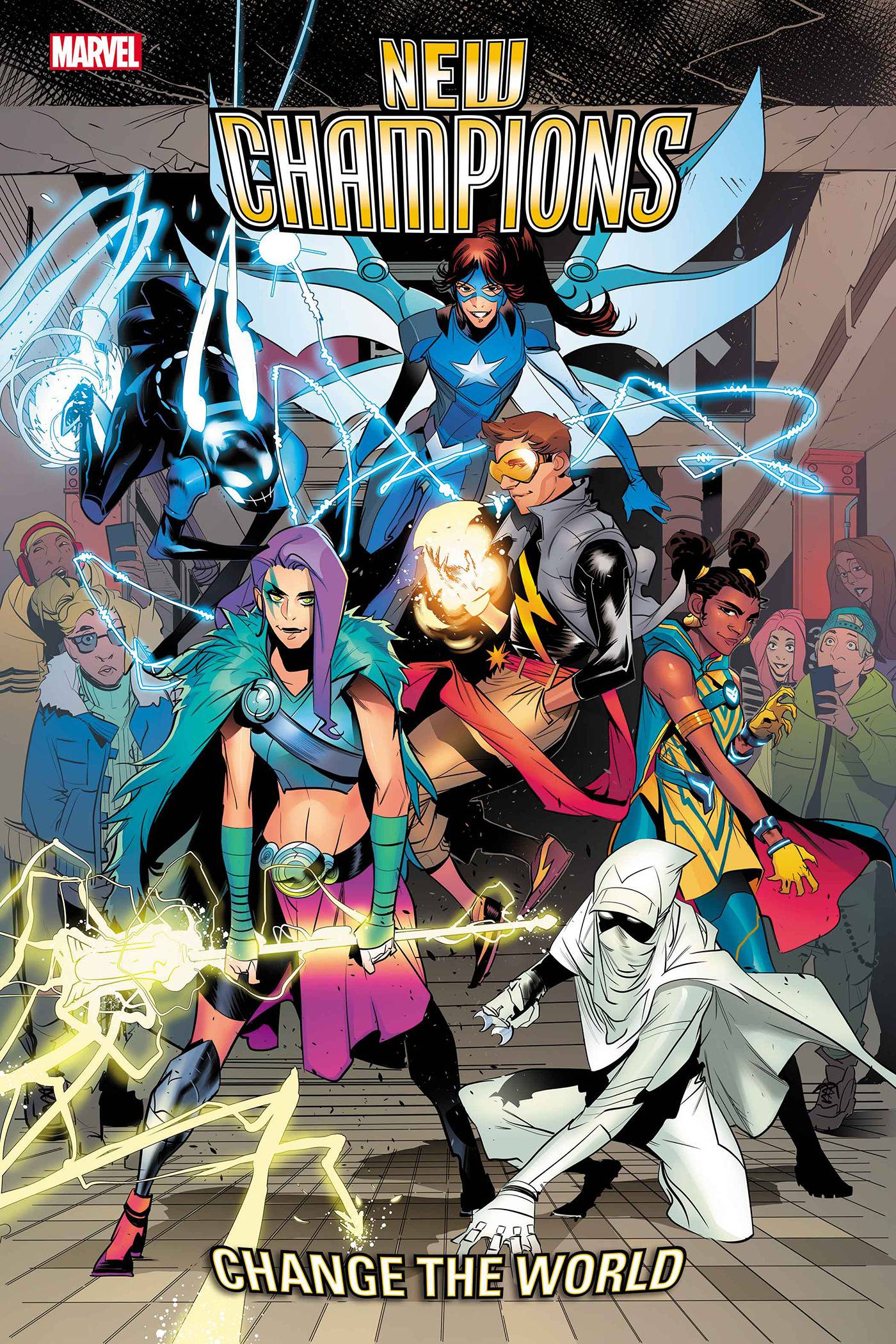 NEW CHAMPIONS #1 FEDERICO VICENTINI HOMAGE VAR (08 Jan Release)