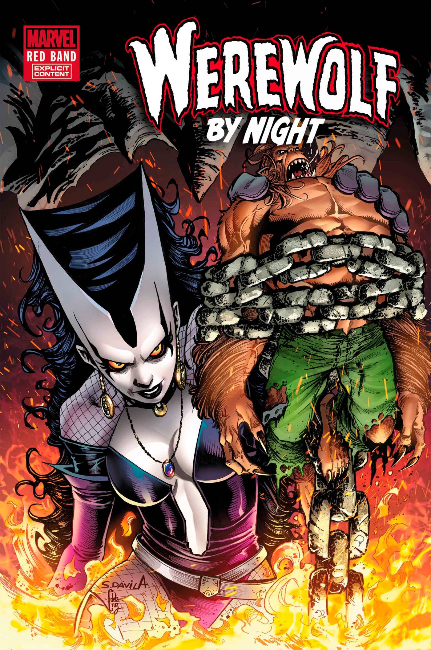 WEREWOLF BY NIGHT RED BAND #6 SERGIO DAVILA VAR (POLYBAG) (01 Jan Release)