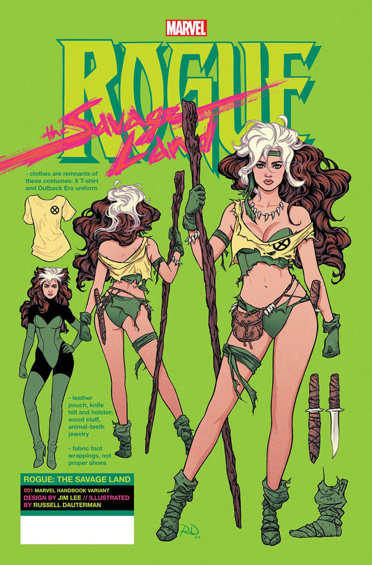 ROGUE THE SAVAGE LAND #1 (OF 5) RUSSELL DAUTERMAN VAR (15 Jan Release)